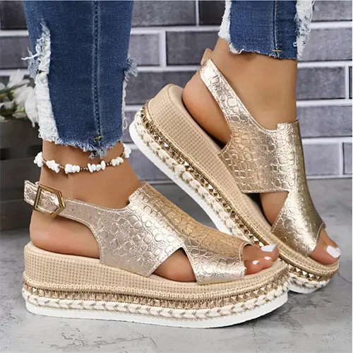 Aria – Stijlvolle plateausandalen voor dames | Zomer
