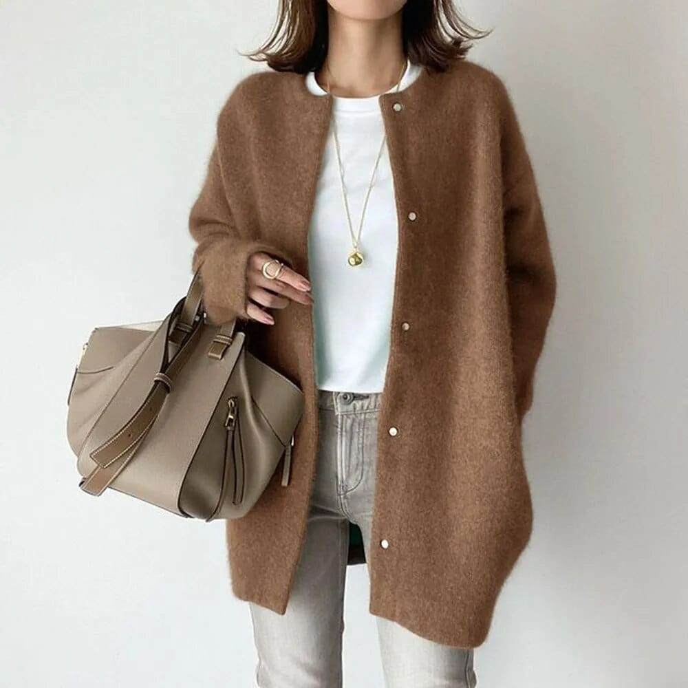 Chique cardigan met knopen