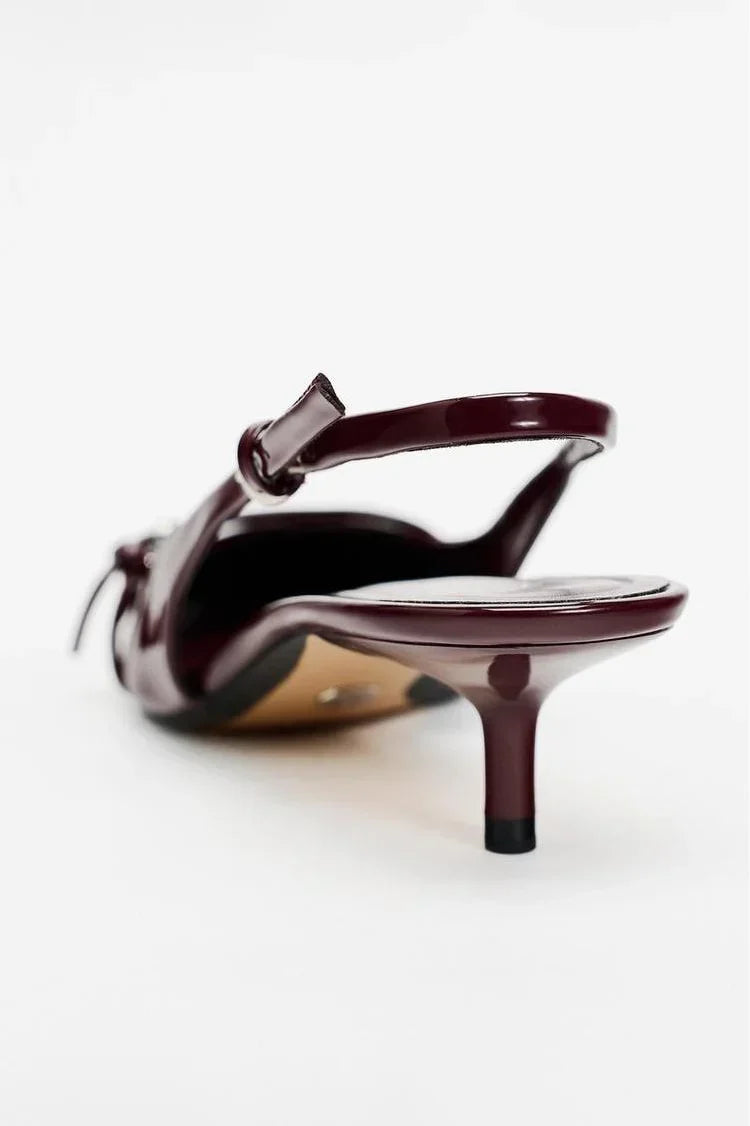 Stijlvolle Slingback Hakken met Gesp