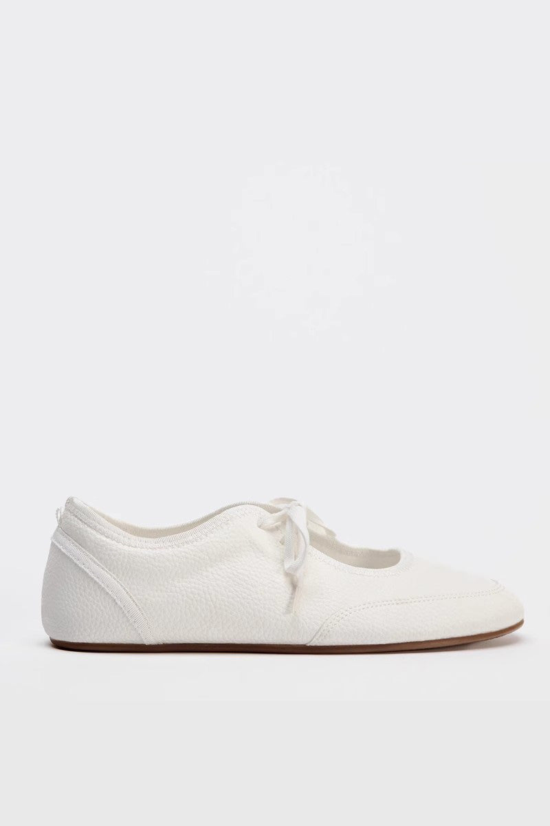 Ballerina's met Vetersluiting