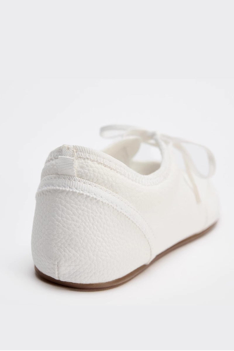 Ballerina's met Vetersluiting