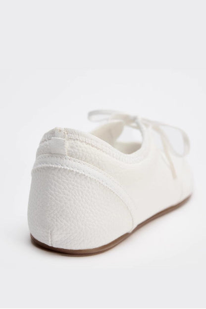 Ballerina's met Vetersluiting