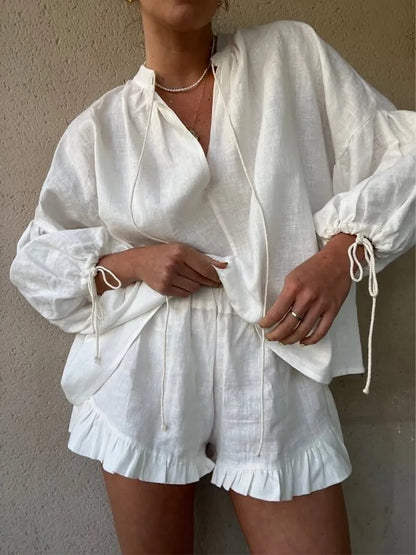 Relaxte Boho Twee-Delige Set