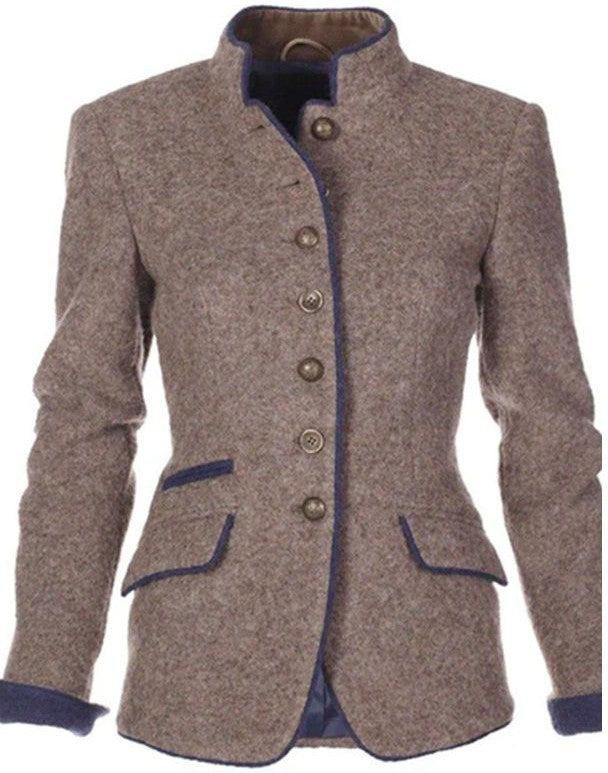 Elegante Getailleerde Jas