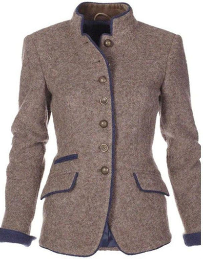 Elegante Getailleerde Jas