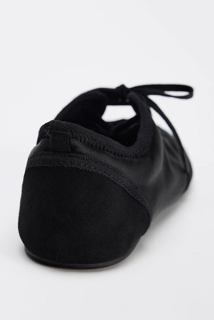 Ballerina's met Vetersluiting