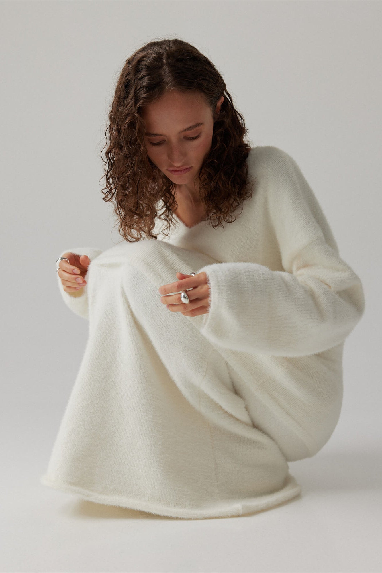 Comfortabele Gebreide Trui Set