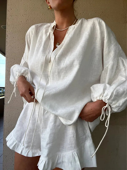 Relaxte Boho Twee-Delige Set