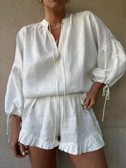 Relaxte Boho Twee-Delige Set